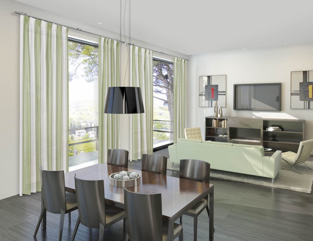 tende di design verdi
